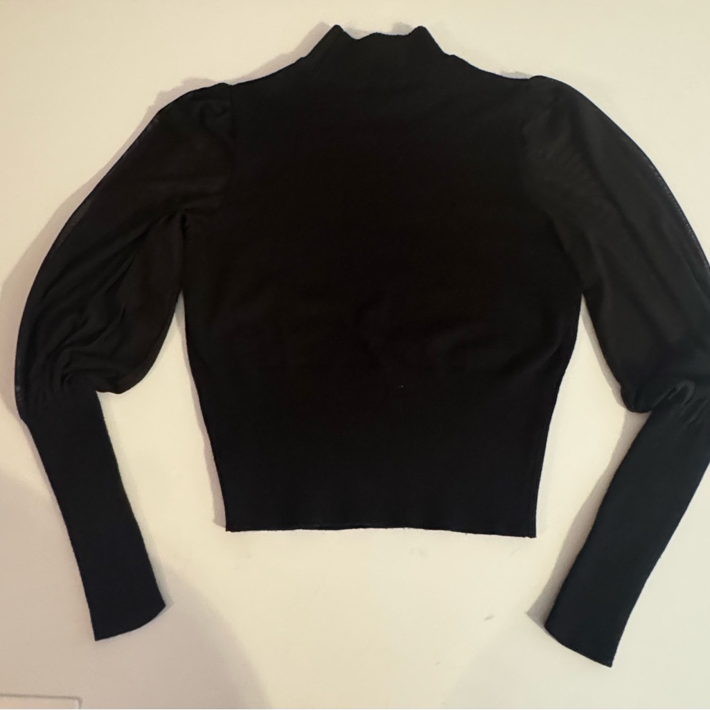 Fashion Nova Black Long Sleeve Top